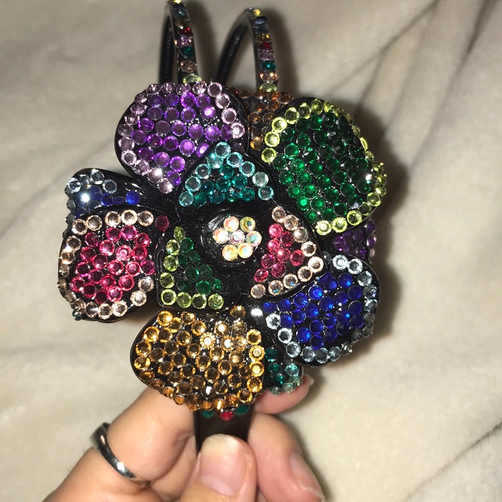 Bedazzled Flower Headband